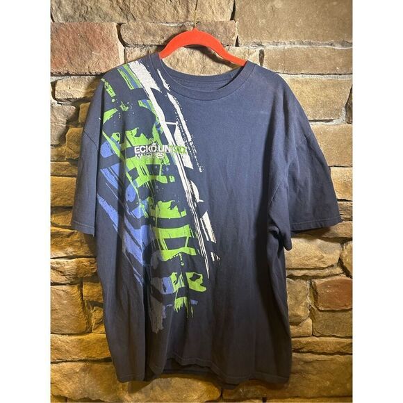 Vintage Y2K Ecko Unlimited Unltd. Punk rock Grunge Tshirt AOP‎ - Picture 1 of 7
